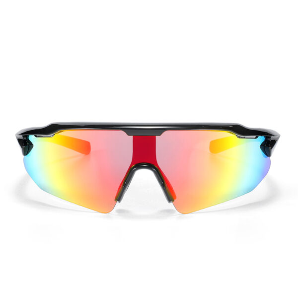 HB-502 BALCK RED SPORTS GLASSES (1)