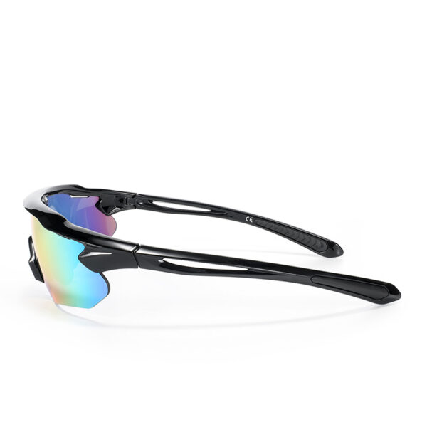 HB-502 BALCK RED SPORTS GLASSES (2)