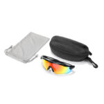HB-502 BALCK RED SPORTS GLASSES (5)