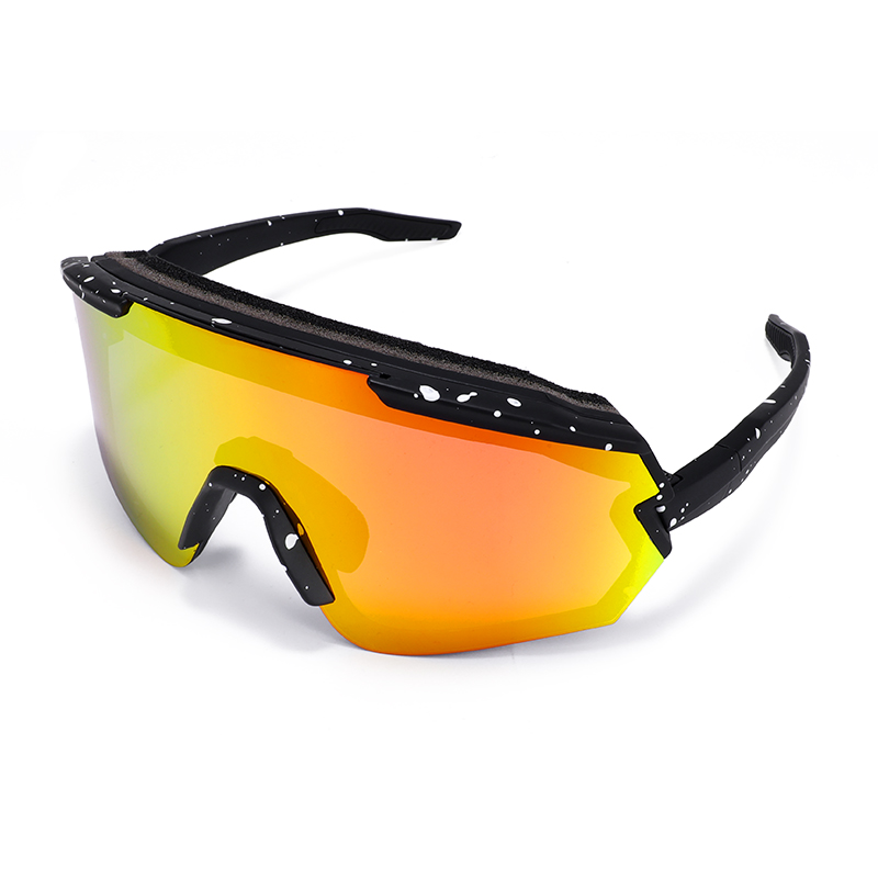 mirrored lenses cycling glasses