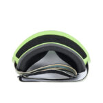 Inner foam bottom view of spherical ski goggles, breathable face foam padding, double anti-fog snow goggles