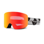 Cylindrical ski goggles
