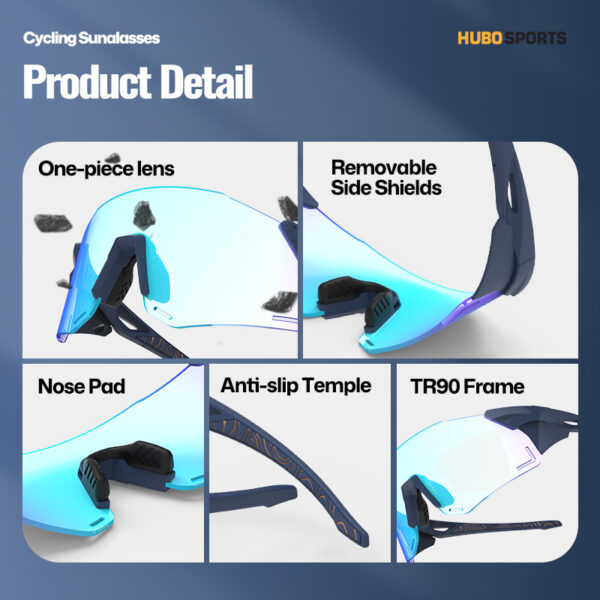 Key Features Sports Eyewear Side Shield