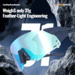 Shield Sunglasses Sports 31g Lightweight