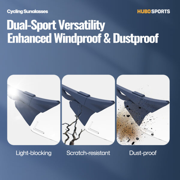 Sports Glasses Side Shield Function