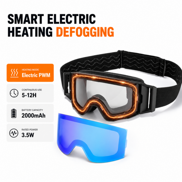HB-60 Electric ski goggles