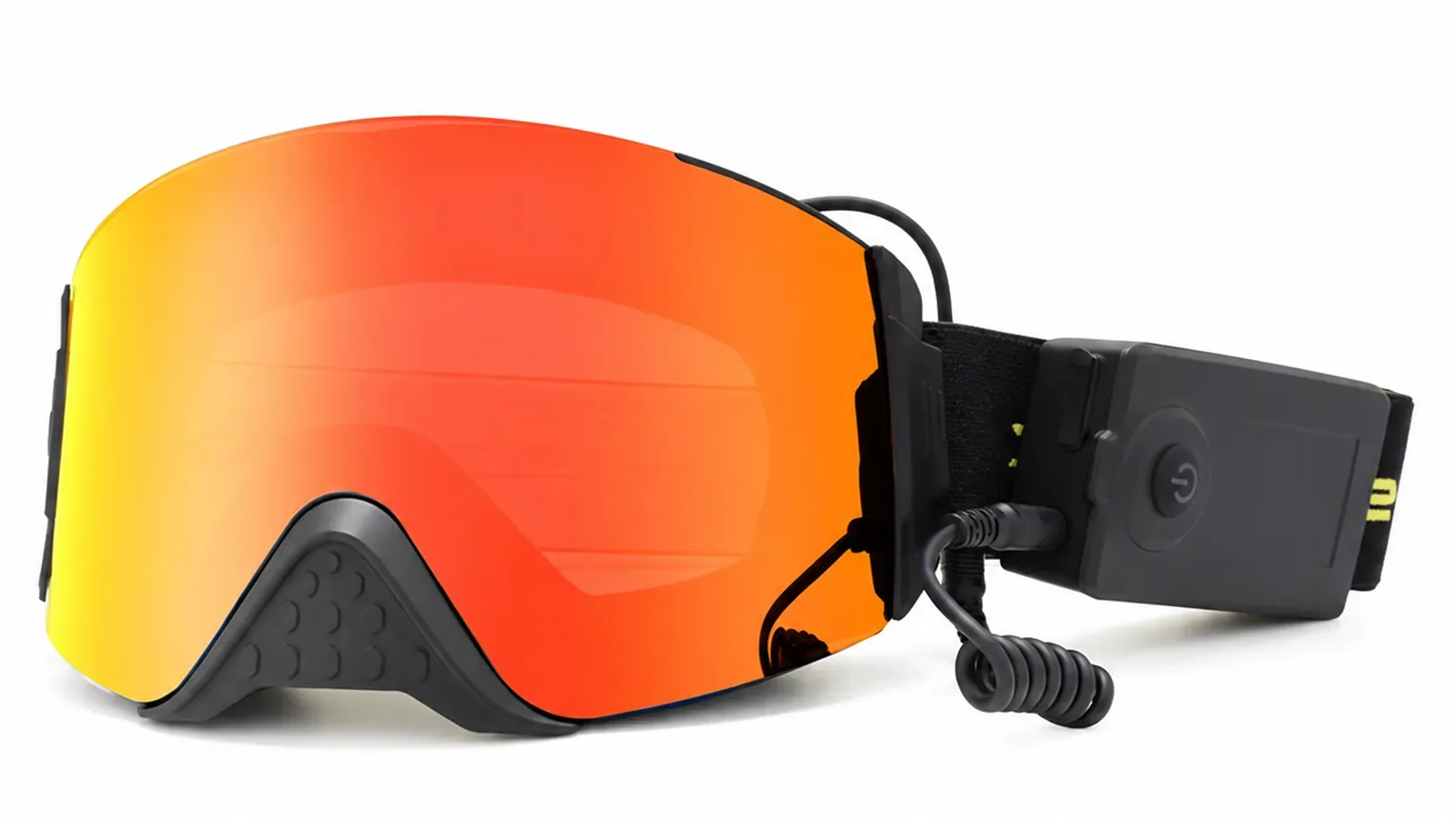 Electronic Heated Anti-Fog Ski Goggles