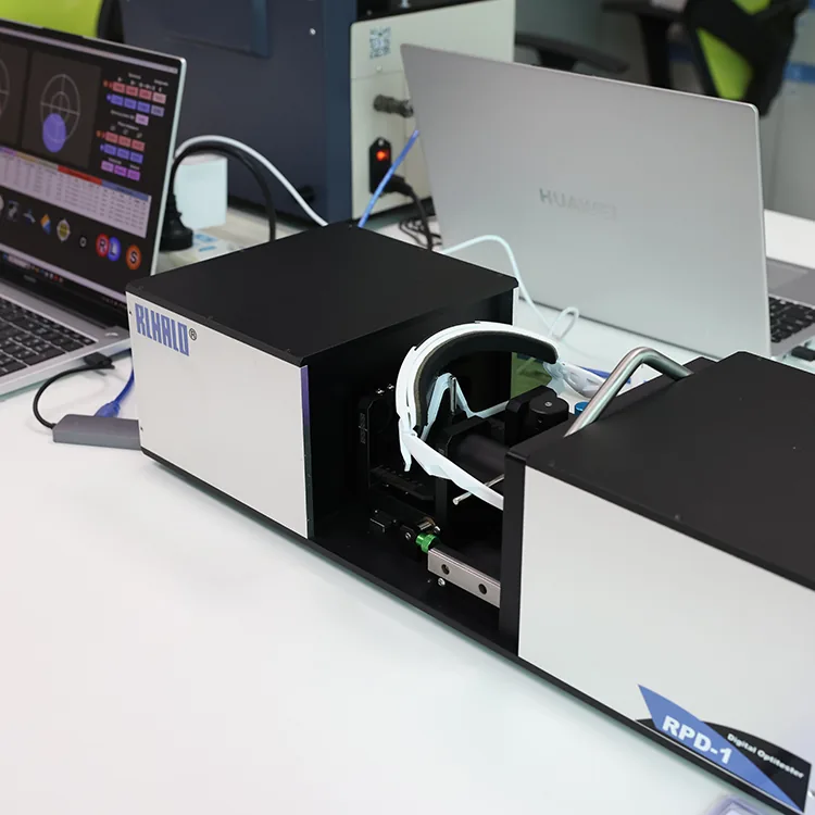 In-house optical and impact resistance testing lab